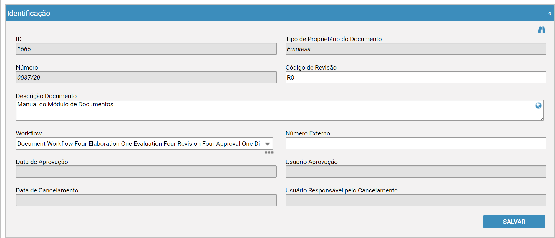 Modelo de Uso de Documento ( Contratos, Manuais, Normas, Matriz de ...